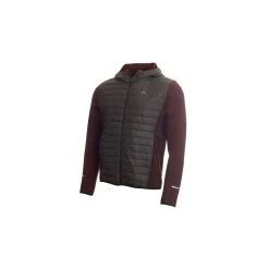 Calvin Klein WRANGELL HOODED HYBRID JACKET - BLACKBERRY