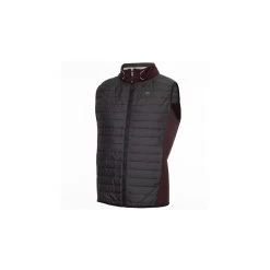 Calvin Klein WRANGELL HYBRID GILET - BLACKBERRY