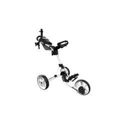Clicgear 4.0 3 Wheel Golf Trolley - White