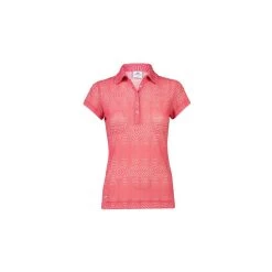 Daily Sports AGGIE MESH 3/4/S POLO SHIRT - Watermelon