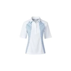 Daily Sports Sue Half Sleeve Polo Shirt - White