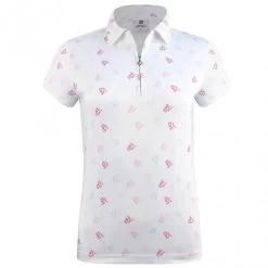 Daily Sports Veronica Cap Sleeve Polo Shirt - White