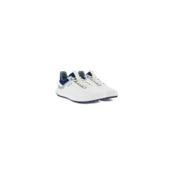 ECCO M GOLF CORE GOLF SHOE - WHITE/SILVER/BLUE DEPTHS -golf ecco m golf core golf shoe white silver blue depths p7162 14010 image