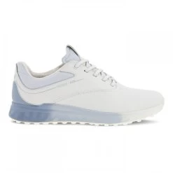 ECCO W Golf S-Three Golf Shoes WHITE/DUSTY BLUE/AIR -golf ecco w golf s three golf shoes white dusty blue air p13681 31283 image