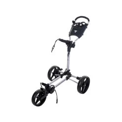 Slim Golf Trolley - Silver/Black