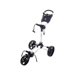 Slim Golf Trolley - White/Black