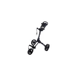 Square Golf Trolley - Charcoal/Black