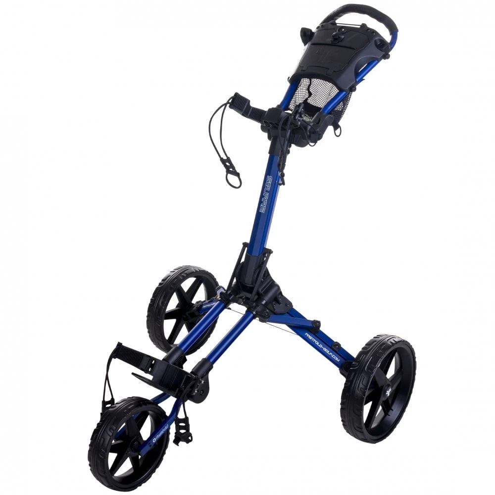 Square Golf Trolley - Navy/Black 3 Square Golf Trolley - Navy/Black
