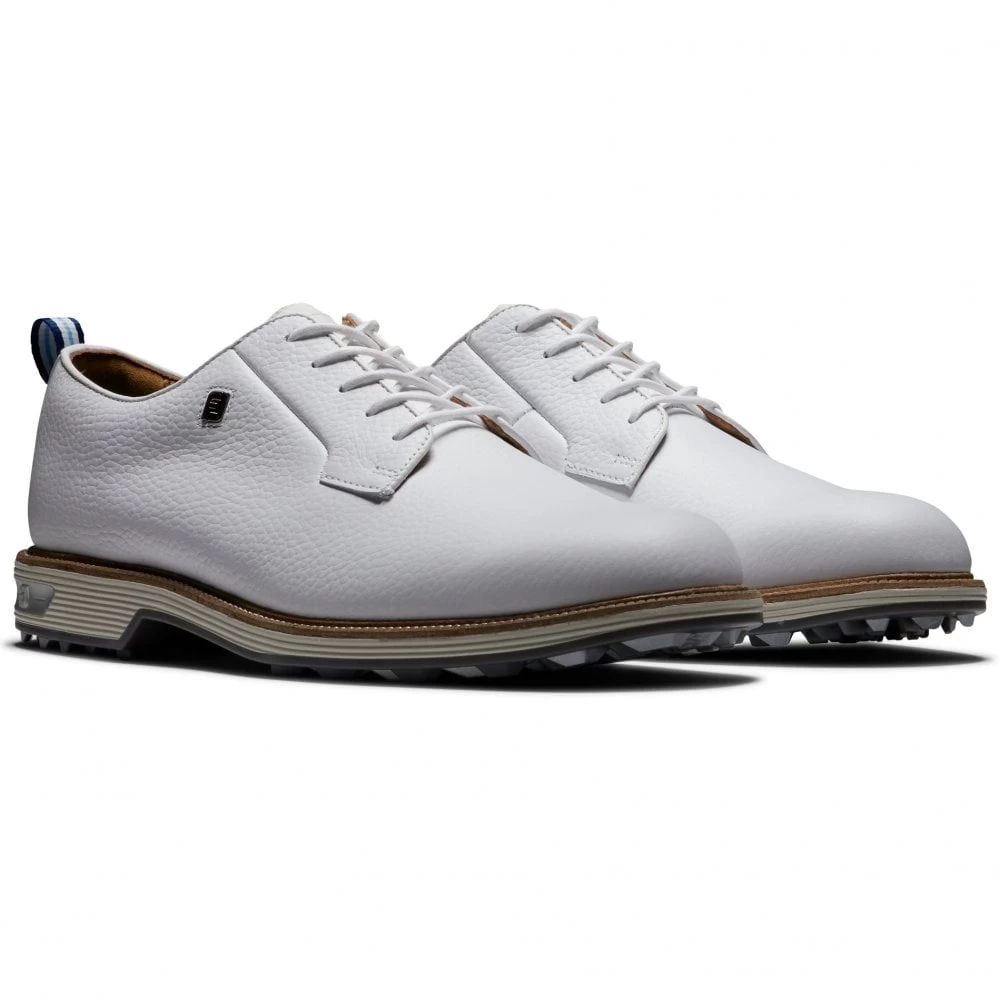 FootJoy 2022 Mens DJ Premiere SL Golf Shoes - Field White 3 FootJoy 2022 Mens DJ Premiere SL Golf Shoes - Field White