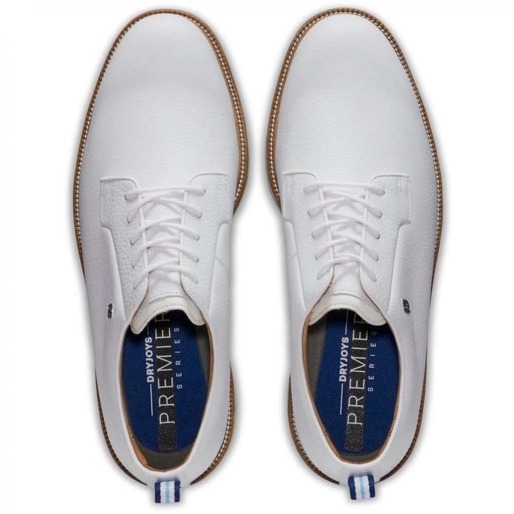 FootJoy 2022 Mens DJ Premiere SL Golf Shoes - Field White 6 FootJoy 2022 Mens DJ Premiere SL Golf Shoes - Field White - Image 4