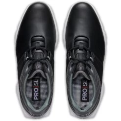 FootJoy 2022 Mens Pro SL Golf Shoes - Black/Charcoal -golf footjoy 2022 mens pro sl golf shoes black charcoal p7891 15838 image