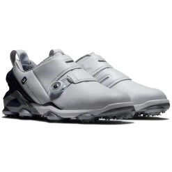 FootJoy 2022 Mens Tour Alpha BOA Golf Shoes - White/Navy