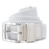FootJoy 2022 MN FJ ESSENTIAL BELT WHITE -golf footjoy 2022 mn fj essential belt white p9089 19353 image