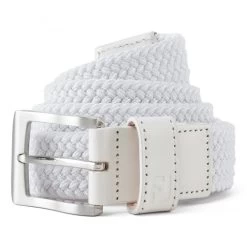 FootJoy 2022 MN FJ ESSENTIAL BELT WHITE