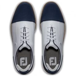 FootJoy 2022 Womens FJ Traditions Golf Shoes - White/Navy 10 FootJoy 2022 Womens FJ Traditions Golf Shoes - White/Navy -golf footjoy 2022 womens fj traditions golf shoes white navy p7898 15873 image