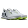 Footjoy FJ FUEL SPORT WHITE/NAVY/GREEN Golf Shoes -golf footjoy fj fuel sport white navy green golf shoes p12591 27426 image