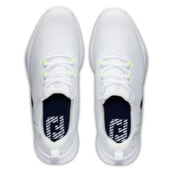 Footjoy FJ FUEL SPORT WHITE/NAVY/GREEN Golf Shoes -golf footjoy fj fuel sport white navy green golf shoes p12591 27429 image
