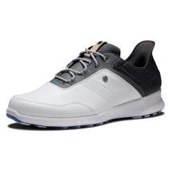 Footjoy FJ STRATOS WHITE/CHARCOAL/BLUE JAY Golf Shoes -golf footjoy fj stratos white charcoal blue jay golf shoes p12586 27402 image