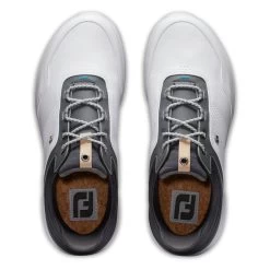 Footjoy FJ STRATOS WHITE/CHARCOAL/BLUE JAY Golf Shoes -golf footjoy fj stratos white charcoal blue jay golf shoes p12586 27404 image