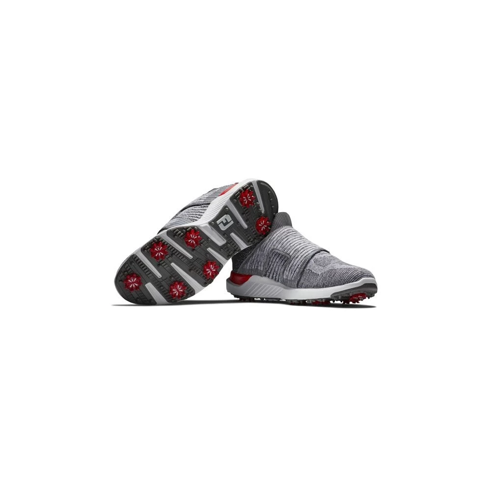 FootJoy HYPERFLEX Golf Shoes Mens BOA - Grey/Black/Red 5 FootJoy HYPERFLEX Golf Shoes Mens BOA - Grey/Black/Red - Image 3