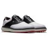 Footjoy Mens FJ TRADITIONS SPIKELESS WHITE/BLACK/GREY Golf Shoes -golf footjoy mens fj traditions spikeless white black grey golf shoes p12578 27361 image