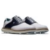 Footjoy Mens FJ Traditions White/Navy Golf Shoes 1 Footjoy Mens FJ Traditions White/Navy Golf Shoes -golf footjoy mens fj traditions white navy golf shoes p12602 27470 image