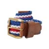 FootJoy Striped Belt Twighlight/Racing Red/White -golf footjoy striped belt twighlight racing red white p13388 30429 image