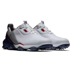 Footjoy TOUR ALPHA WHITE/NAVY/GREY Golf Shoes