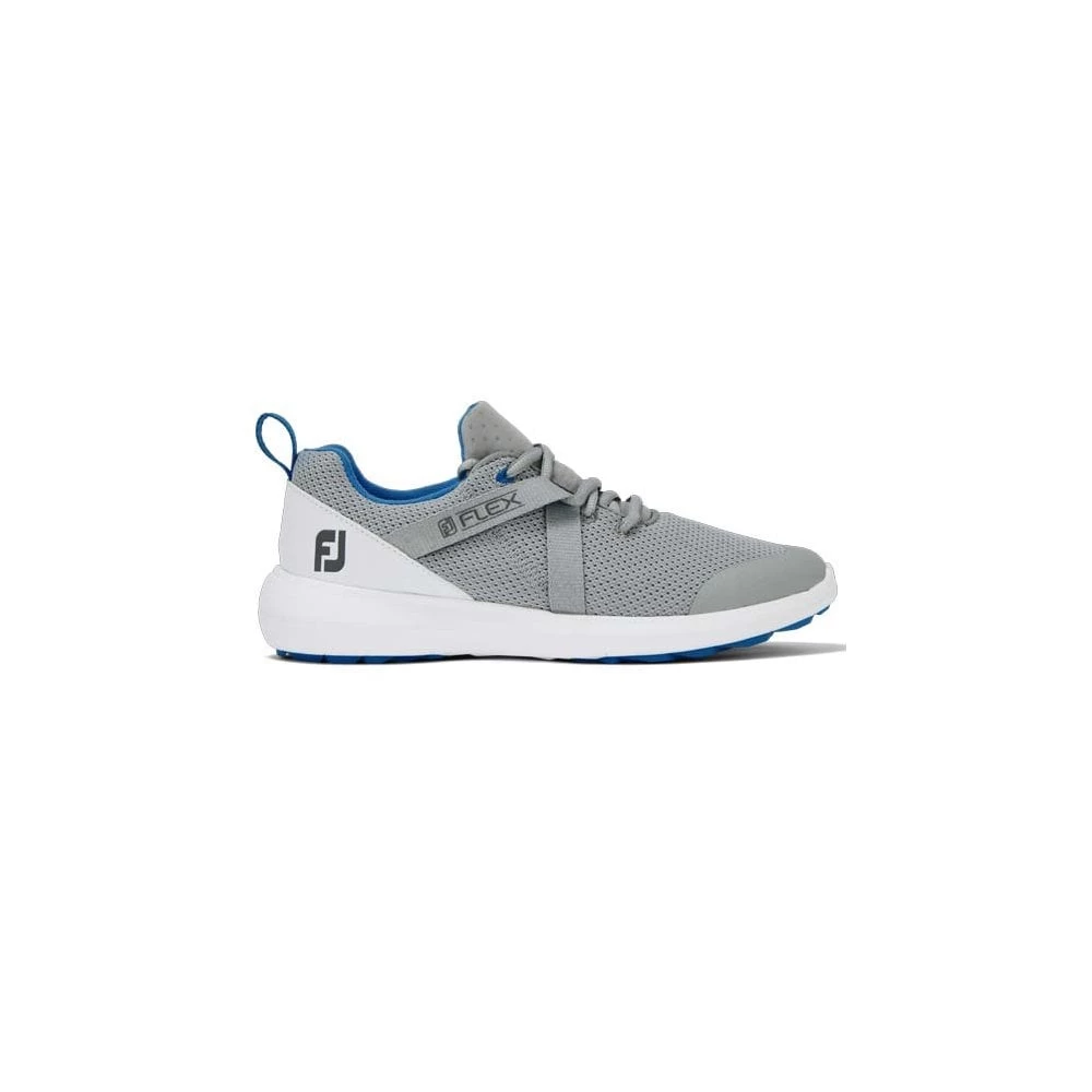 FootJoy WOMENS FJ FLEX GREY/BLUE Golf Shoes 3 FootJoy WOMENS FJ FLEX GREY/BLUE Golf Shoes