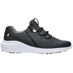 FootJoy Womens FLEX COASTAL BLACK/CHARCOAL Golf Shoes