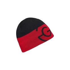 Galvin Green LIAM Beanie Hat - Black/Red