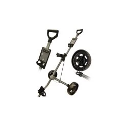 2.0 2-wheel Pull Golf Aluminium Trolley Gunmetal/B