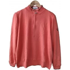 Brady Lined 1/2 Zip Sweater Cor/Nvy