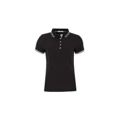 CLAUDINE CLUB POLO - BLACK