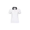 CLAUDINE CLUB POLO - WHITE/BLACK -golf green lamb claudine club polo white black p5253 9562 image