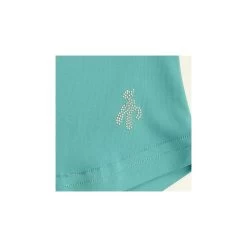 EVA LONG SLEEVE HALF ZIP TOP - PEACOCK -golf green lamb eva long sleeve half zip top peacock p5257 9574 image