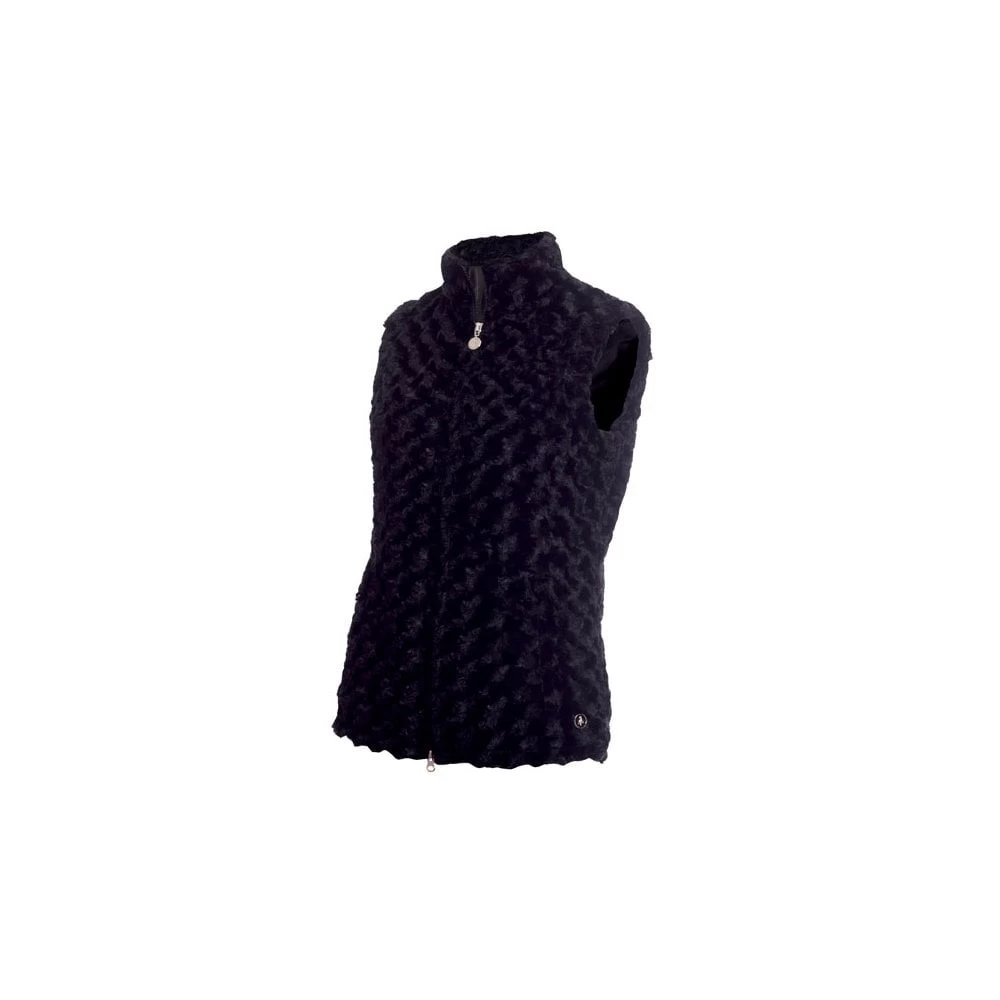 KATHERINE FUN FUR GILET - NAVY 3 KATHERINE FUN FUR GILET - NAVY