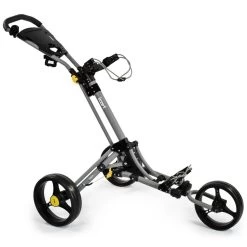 Go - 3 Wheel Push Trolley Grey/Black