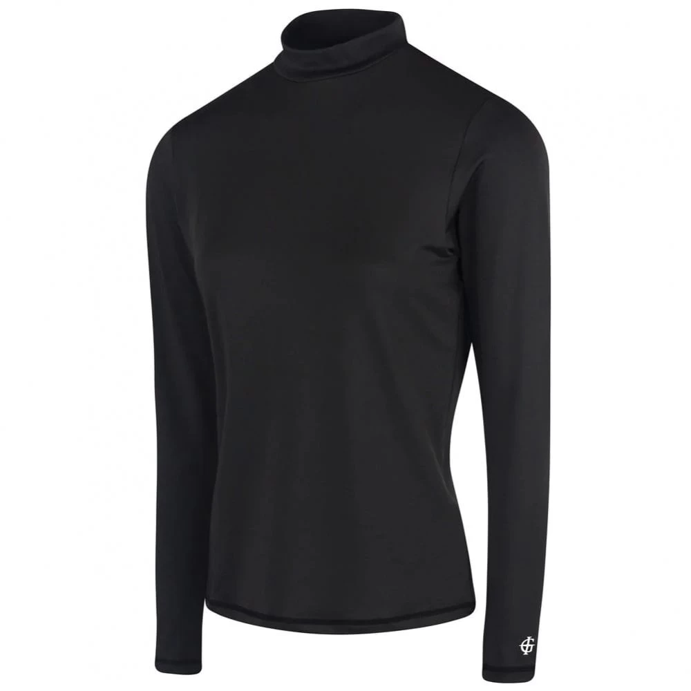 - LADIES LONG SLEEVE BASE LAYER BLACK 2 - LADIES LONG SLEEVE BASE LAYER BLACK