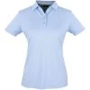 Ladies Polo Shirt Cerulean Blue -golf island green ladies polo shirt cerulean blue p6625 12770 image