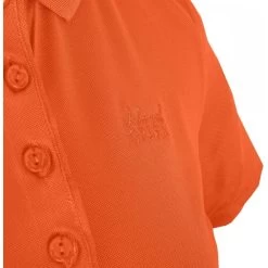 Ladies Polo Shirt Tiger Lilly Orange -golf island green ladies polo shirt tiger lilly orange p6629 12784 image