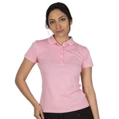 - LADIES POLOSHIRT CANDY PINK