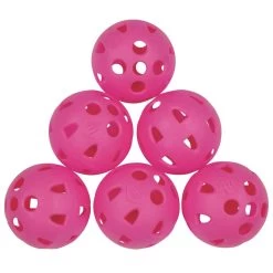 Masters Airflow XP Practice Balls Pink Pack 6