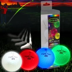 Masters Night Flyer - Golf Balls Mixed Colour Pack 4 -golf masters night flyer golf balls mixed colour pack 4 p12340 26902 image