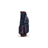 Masters Superlight 7 Cart Golf Bag - Navy/Red