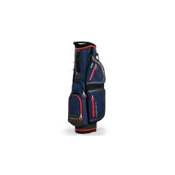 Masters Superlight 7 Cart Golf Bag - Navy/Red