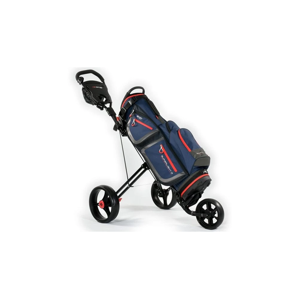 Masters Superlight 7 Cart Golf Bag - Navy/Red 4 Masters Superlight 7 Cart Golf Bag - Navy/Red - Image 2