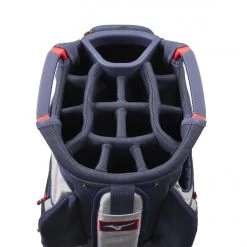 Mizuno 2022 BR-D4 CART Trolley Bag Heather Grey/Navy -golf mizuno 2022 br d4 cart trolley bag heather grey navy p8925 18862 image