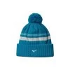 Mizuno Breath Thermo Pom Pom Hat - Enamel Blue -golf mizuno breath thermo pom pom hat enamel blue p7837 15638 image