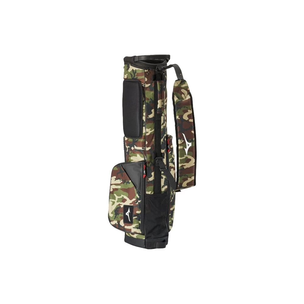 Mizuno Scratch Carry Bag 22 - Woodland Camo/Black 4 Mizuno Scratch Carry Bag 22 - Woodland Camo/Black - Image 2